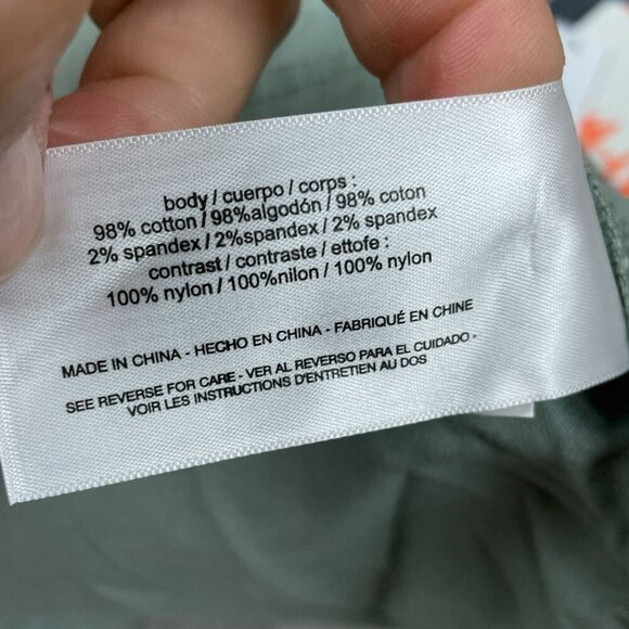 Bass Outdoor Stretch Worker Shacket Lily Pad Green Size S Cotton Blend NWT 6407 - Picture 3 of 10